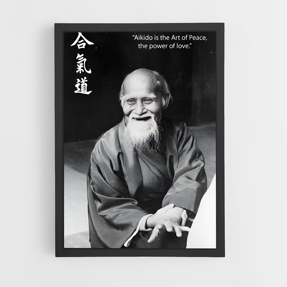 Poster L'Art du Paix – affiche Aikido (vue 2)